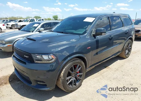 2018 Dodge Durango Srt Awd z USA, uszkodzony, nr VIN 1C4SDJGJ9JC194755